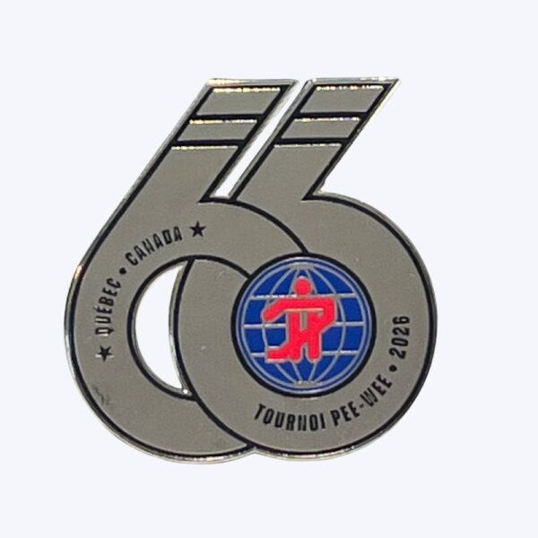 Épinglette grosse 66e argent